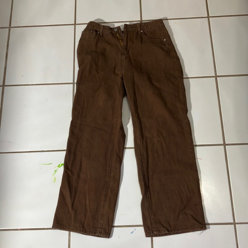 Brown jeans
